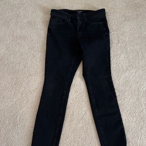 Elegant Black Skinny Women's Jeans